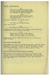 Moe Howard's 28pp. Script Dated April 1951 for The Three Stooges Film ''Hula-La-La'' -- With Annotations in Moe's Hand -- Very Good Condition